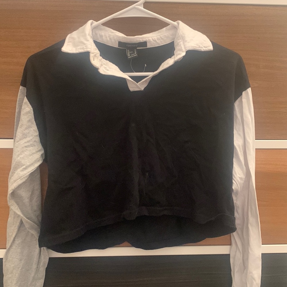 Cropped shirt
